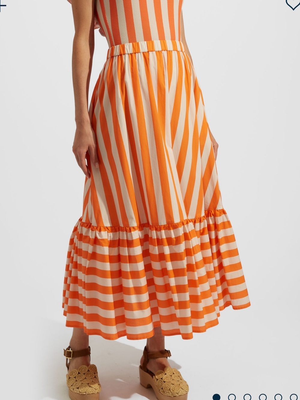 LA DOUBLEJ
Sunset Skirt In Riviera - Picture 2 of 9